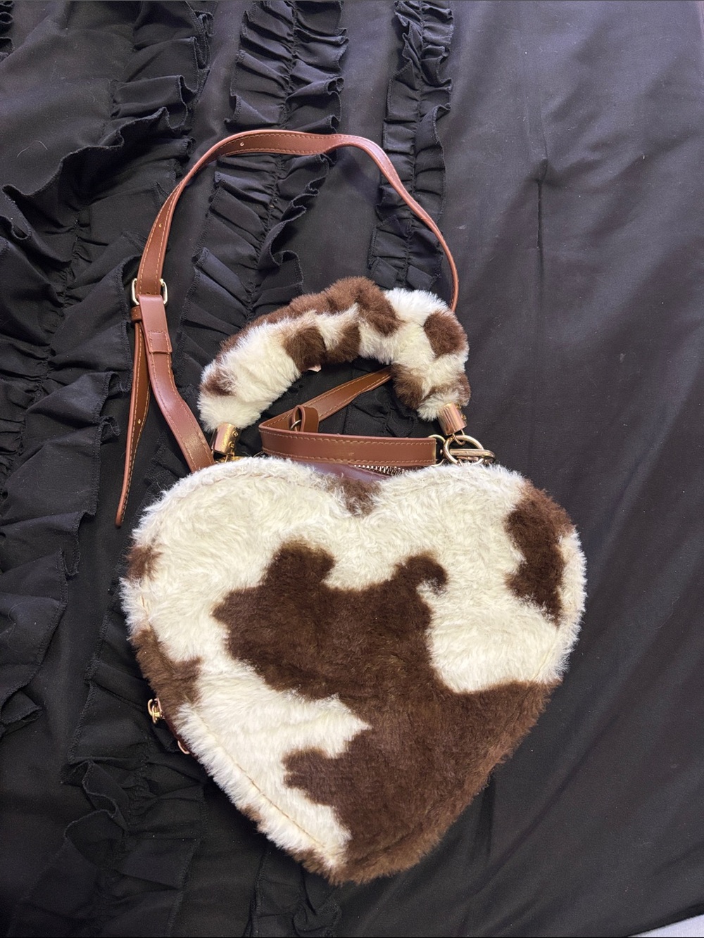 Cow crossbody bag